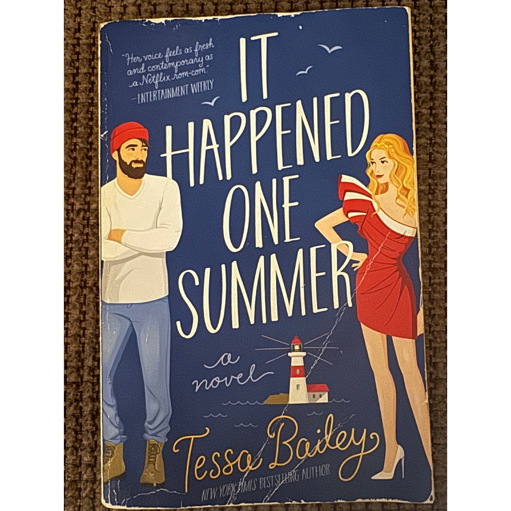 It Happened One Summer: A Novel by Tessa Bailey Paperback‎ Book